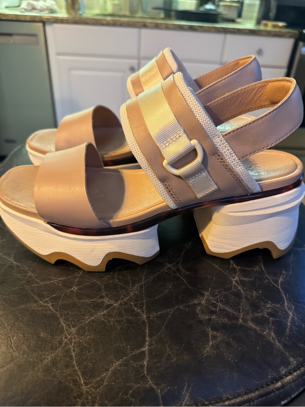 Sorel Chunky Platform Sandals